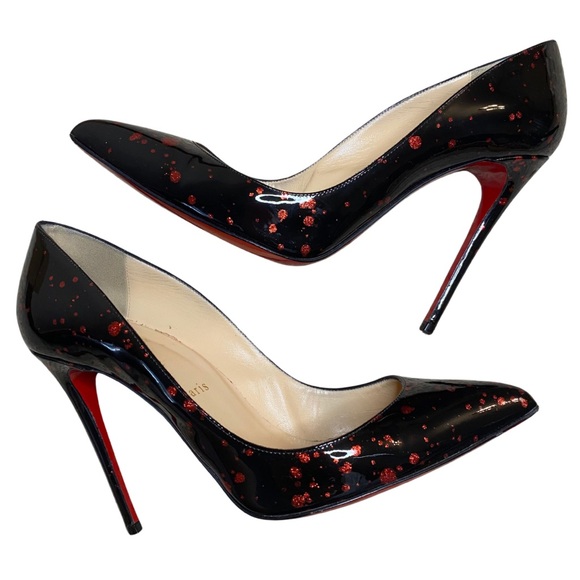 Christian Louboutin Pigalle Follies Patent Pollock - Picture 2 of 6